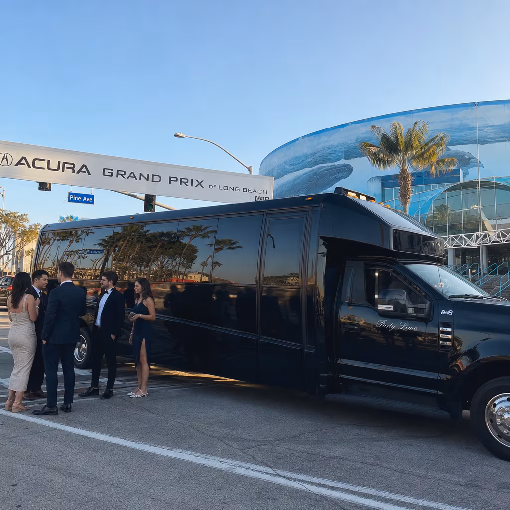Acura Grand Prix of Long Beach Bus Rental
