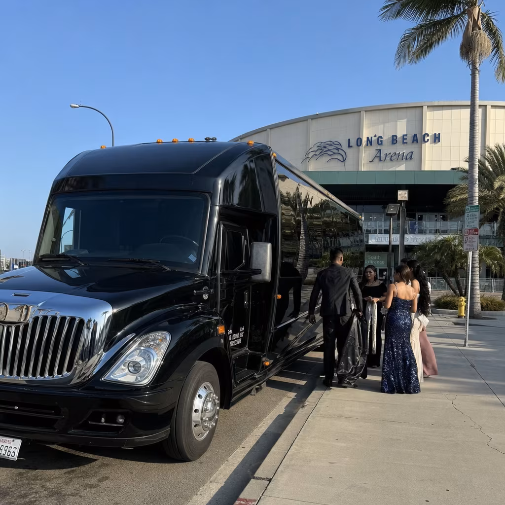 Rent a Bus to the Long Beach Arena