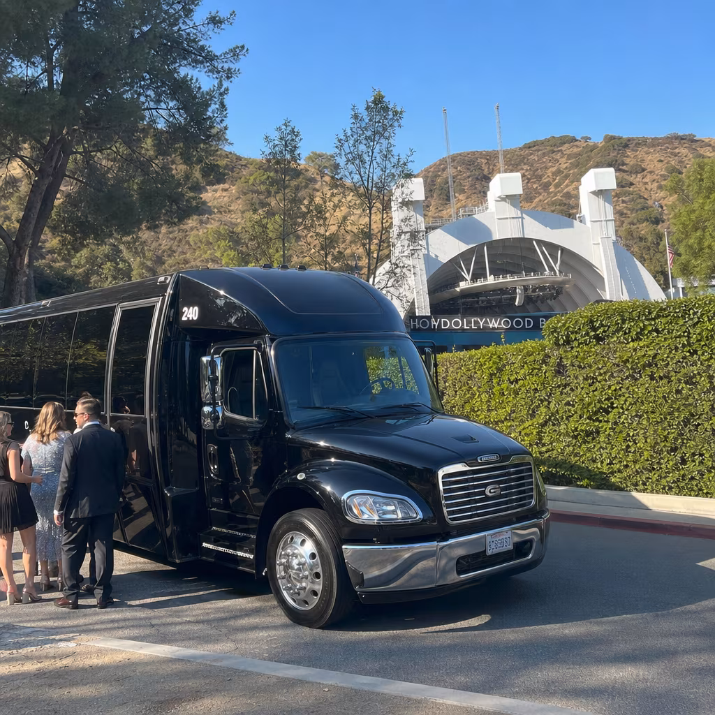 Rent a Bus to the Hollywood Bowl