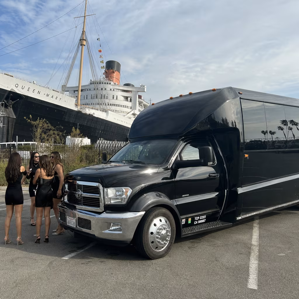 Rent a Bus to the Queen Mary