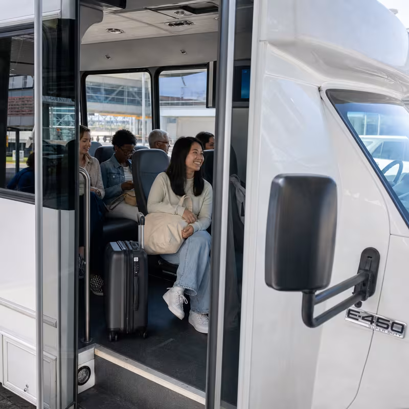 Long Beach Airport Transportation fleet vehicle