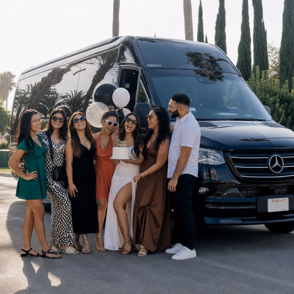 Birthday party bus