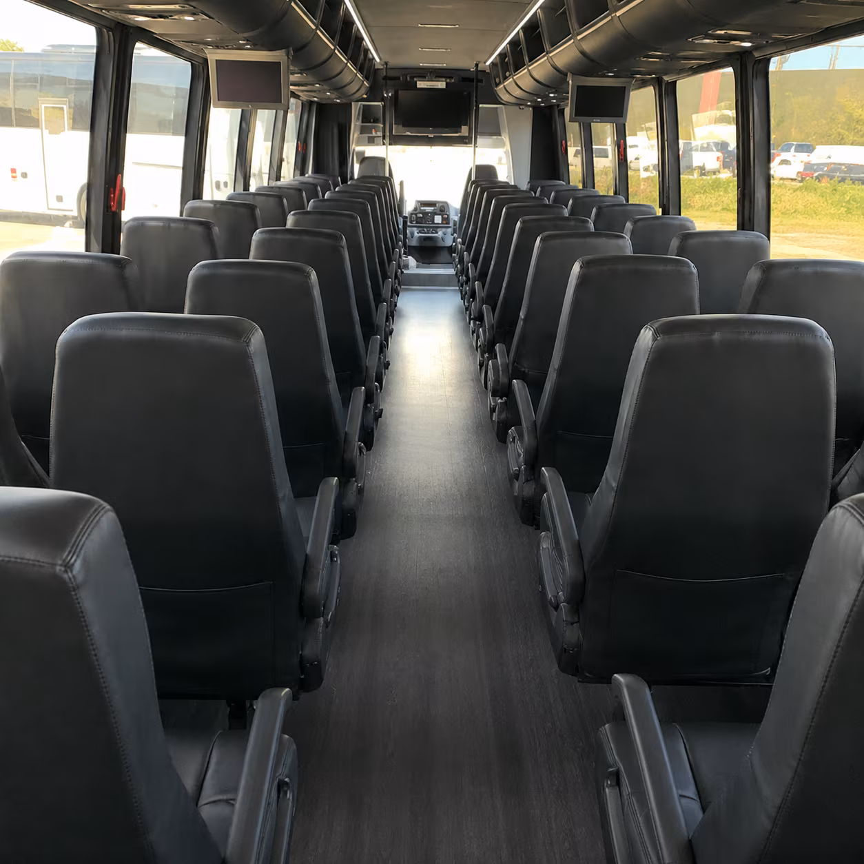 Long Beach Airport Shuttle & Transportation party bus exterior