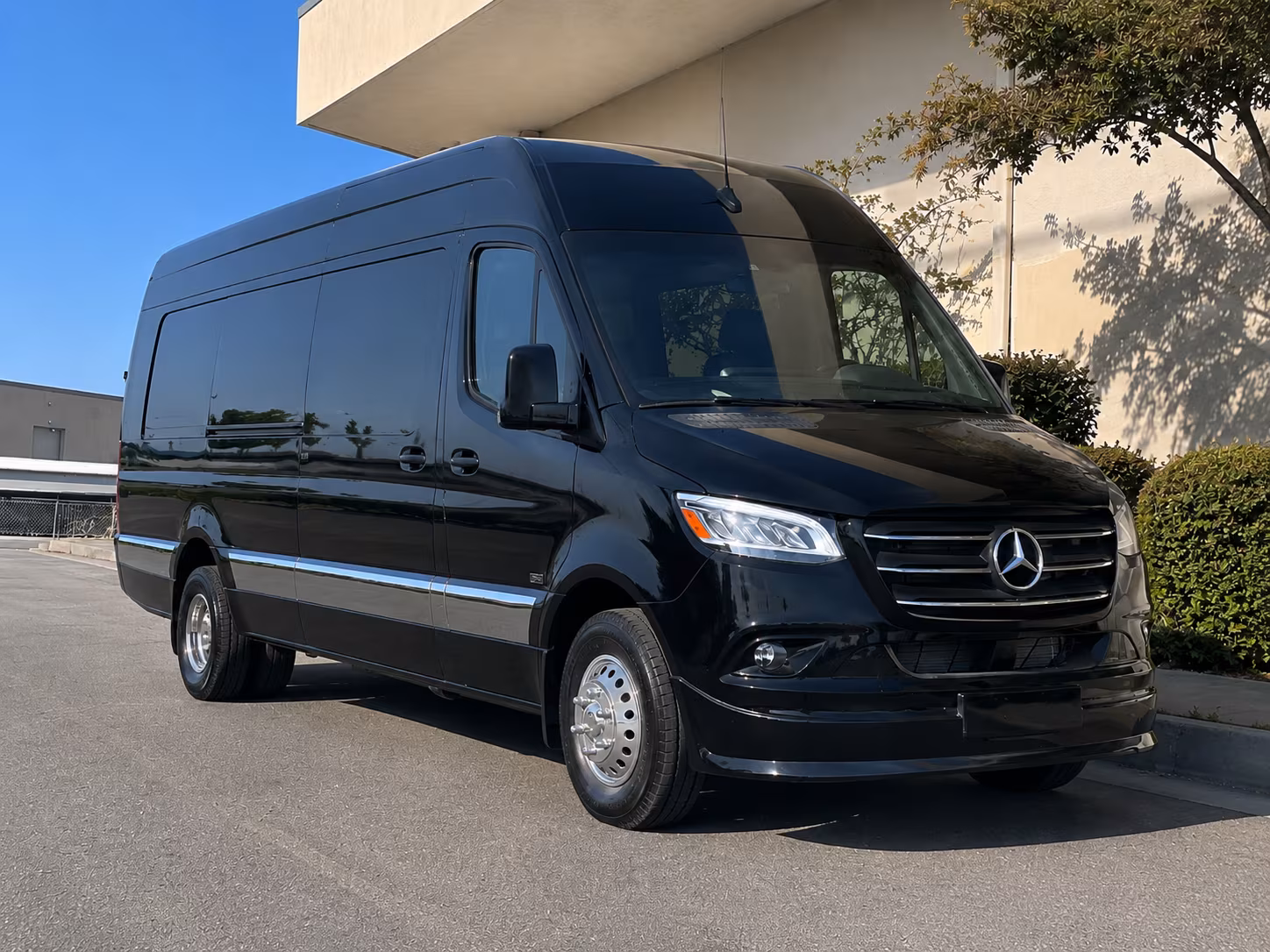 Long Beach Airport Shuttle & Transportation party bus interior