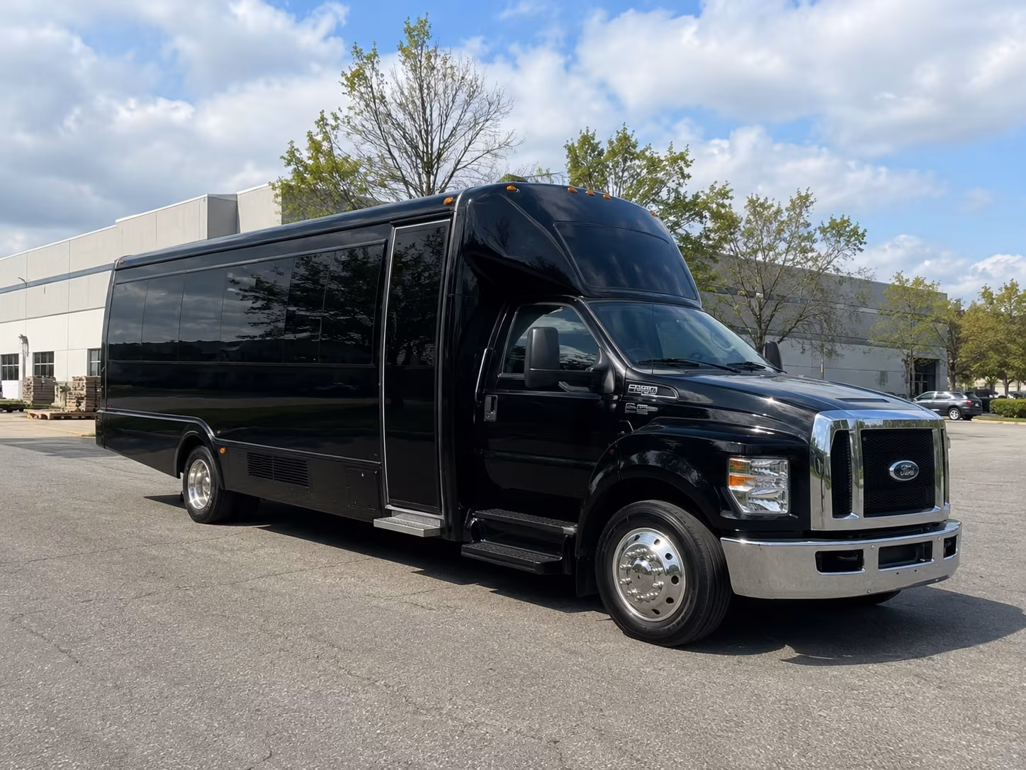 Long Beach Bachelor & Bachelorette Transportation party bus exterior
