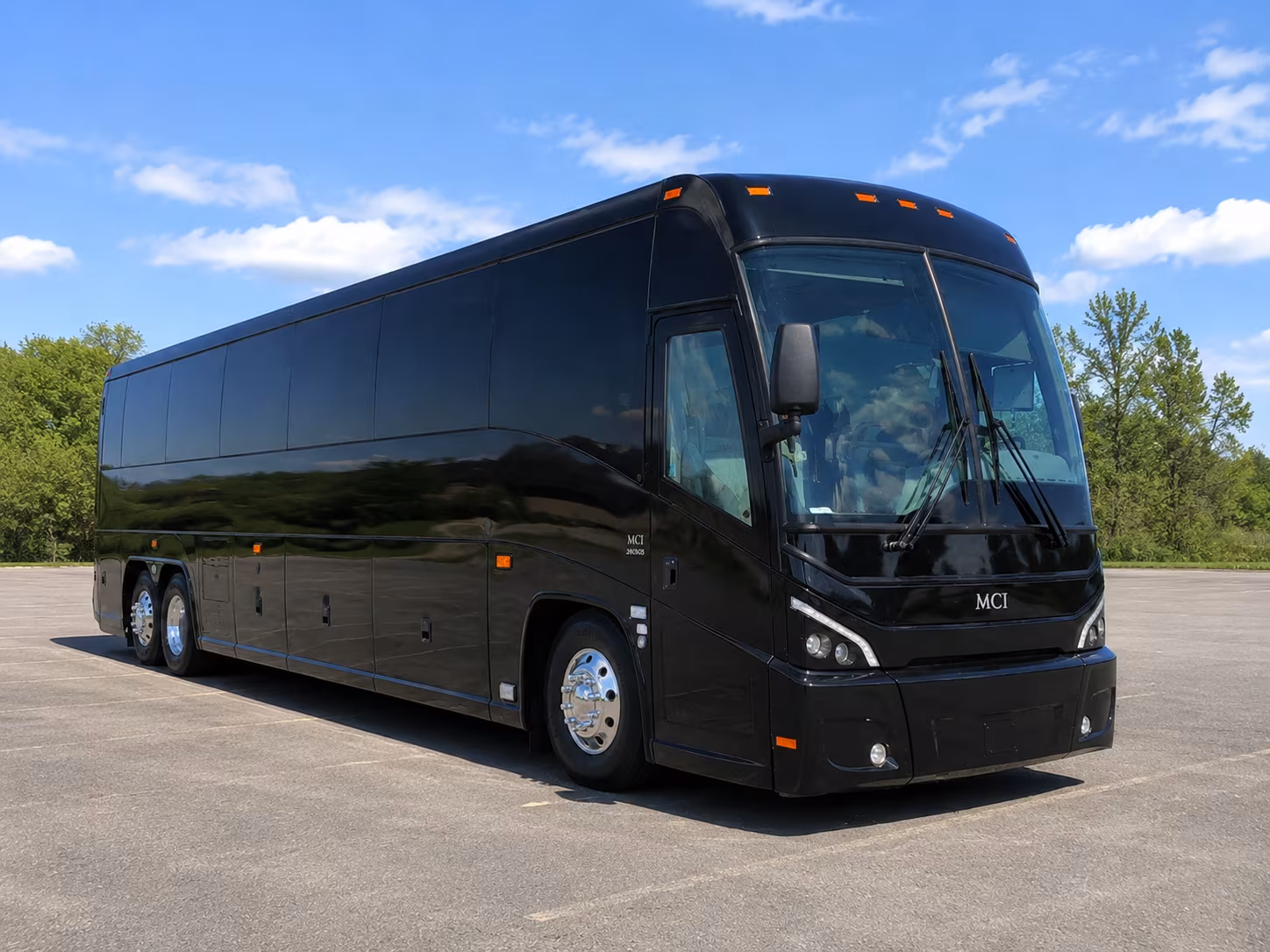 Long Beach School Event Transportation party bus exterior