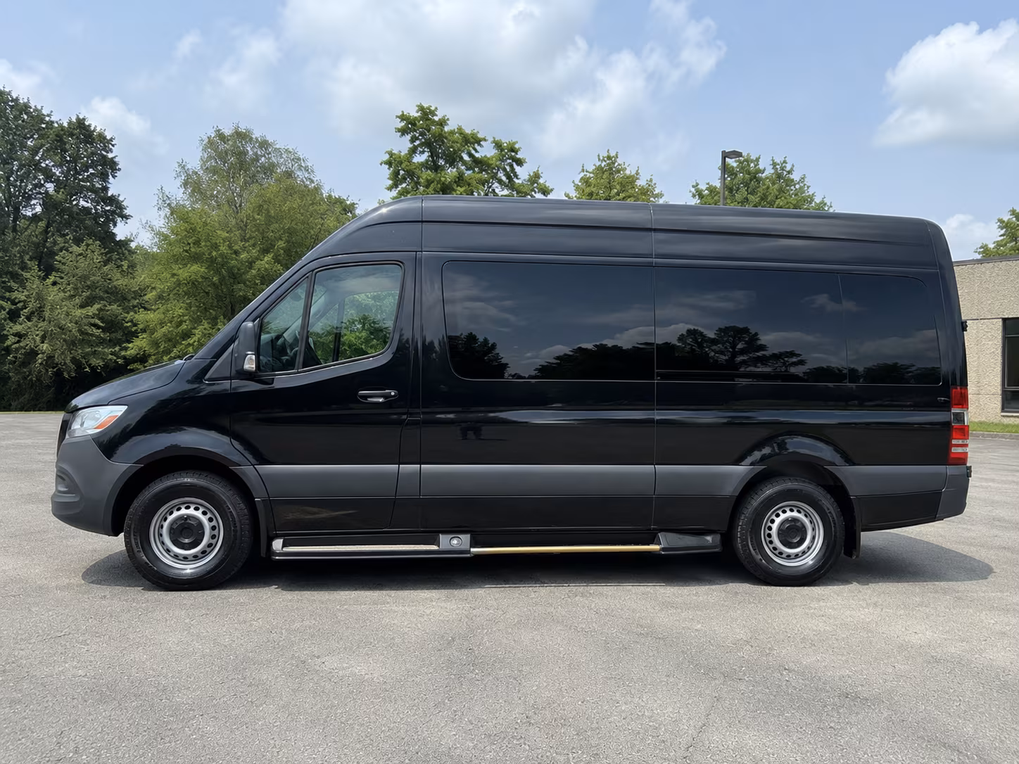Long Beach School Event Transportation party bus exterior