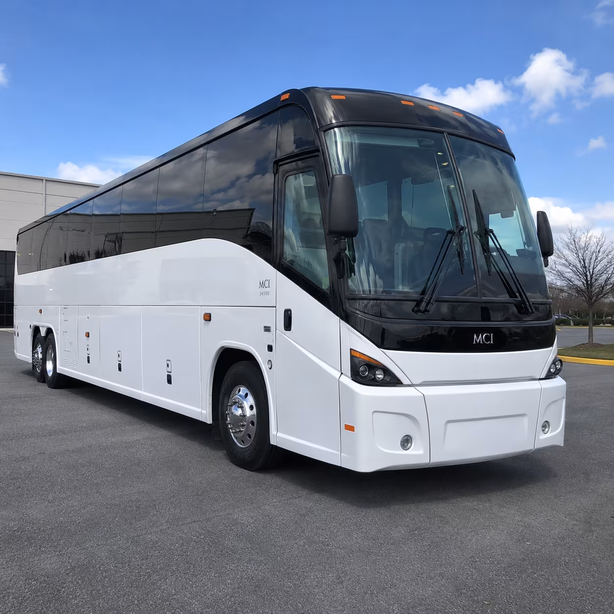 Long Beach School Event Transportation party bus exterior