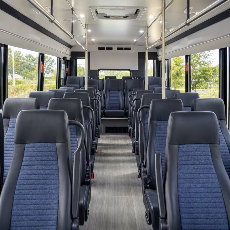 minibus interior