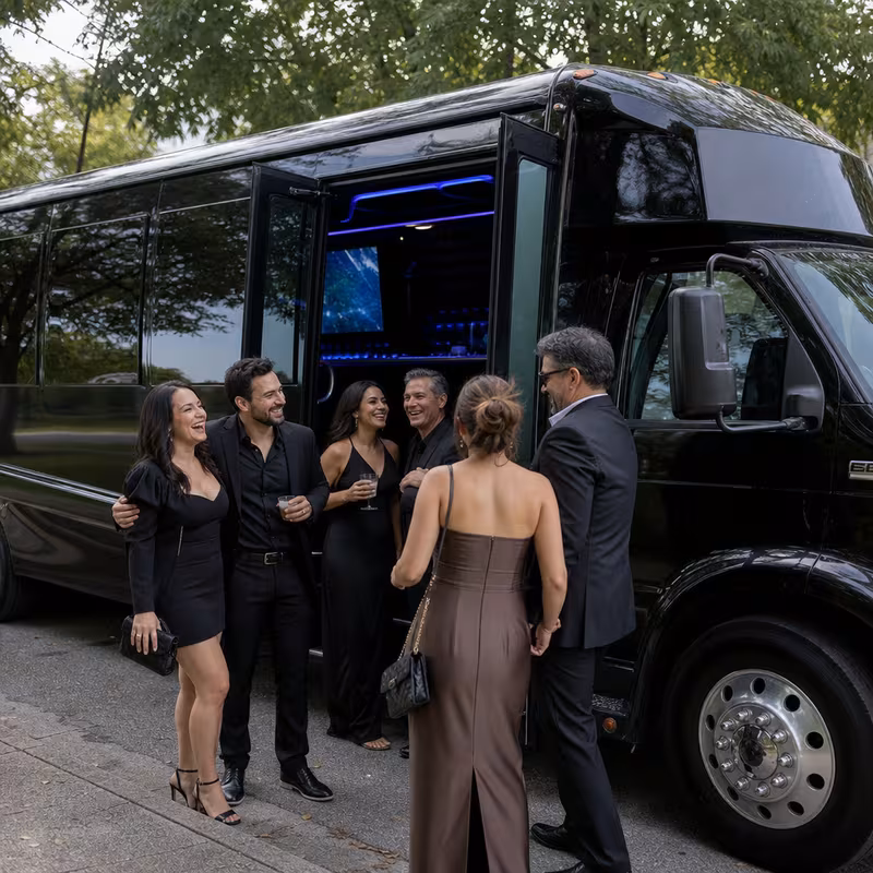 Long Beach Private Event Transportation fleet vehicle